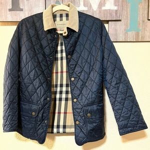 Burberry Youth Boys Puffer Jacket, size XL